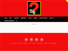 Tablet Screenshot of canuexplain.com